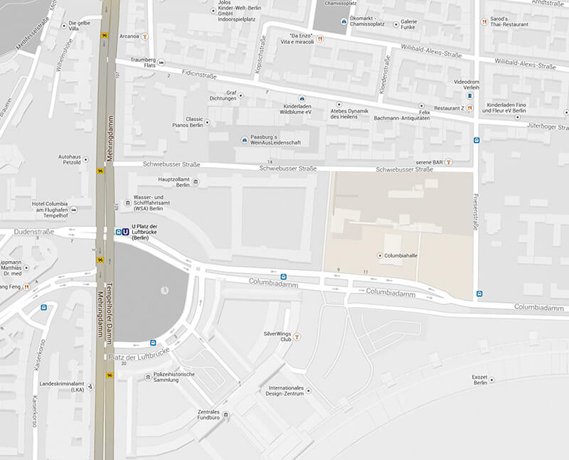 Lage des Quartiers in Berlin
