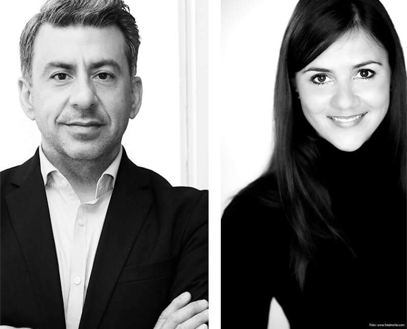 Eine Partie Doppelkopf: Fatih Yetgin und Christina Münich aus Karlsruhe sind ein bewährtes Team in Sachen Lichtplanung und Innenarchirtektur. Sie führen jeweils eigene Büros und kooperieren projektbezogen.