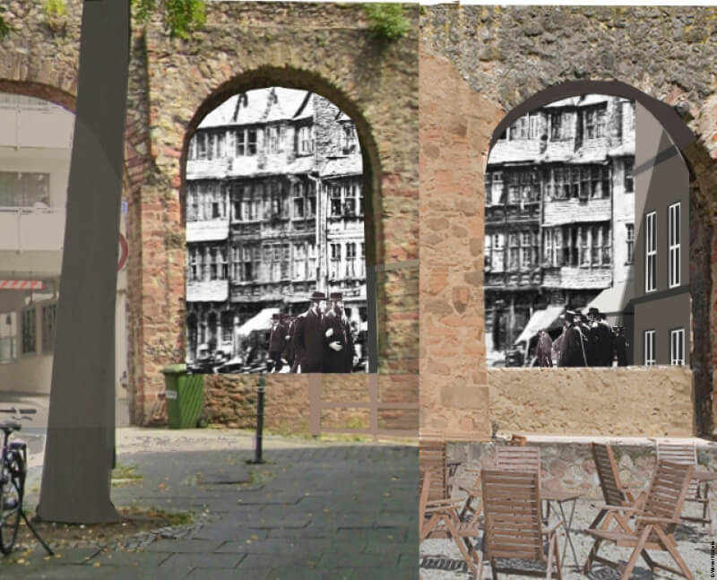 Werner Krömekes Kunst öffnet zuweilen Fenster in die Geschichte. (Foto: Krömeke)