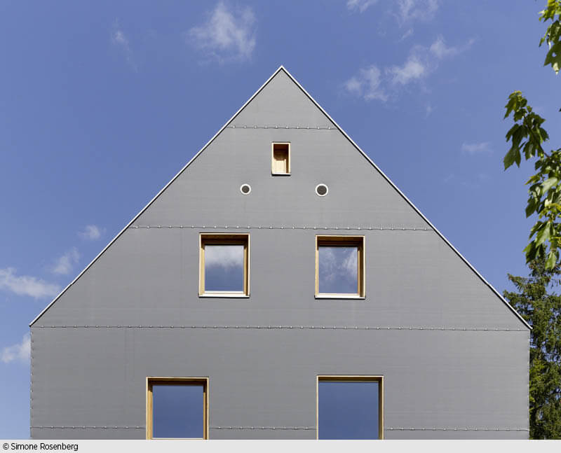Graues Haus, München, Bestand: 1956, Umbau: 2012, Architekturbüro Stefan Krötsch, München. (Foto: Simone Rosenberg)