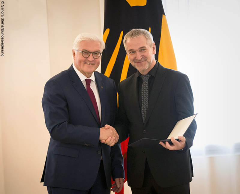 Frank-Walter Steinmeier und Joachim Brenncke