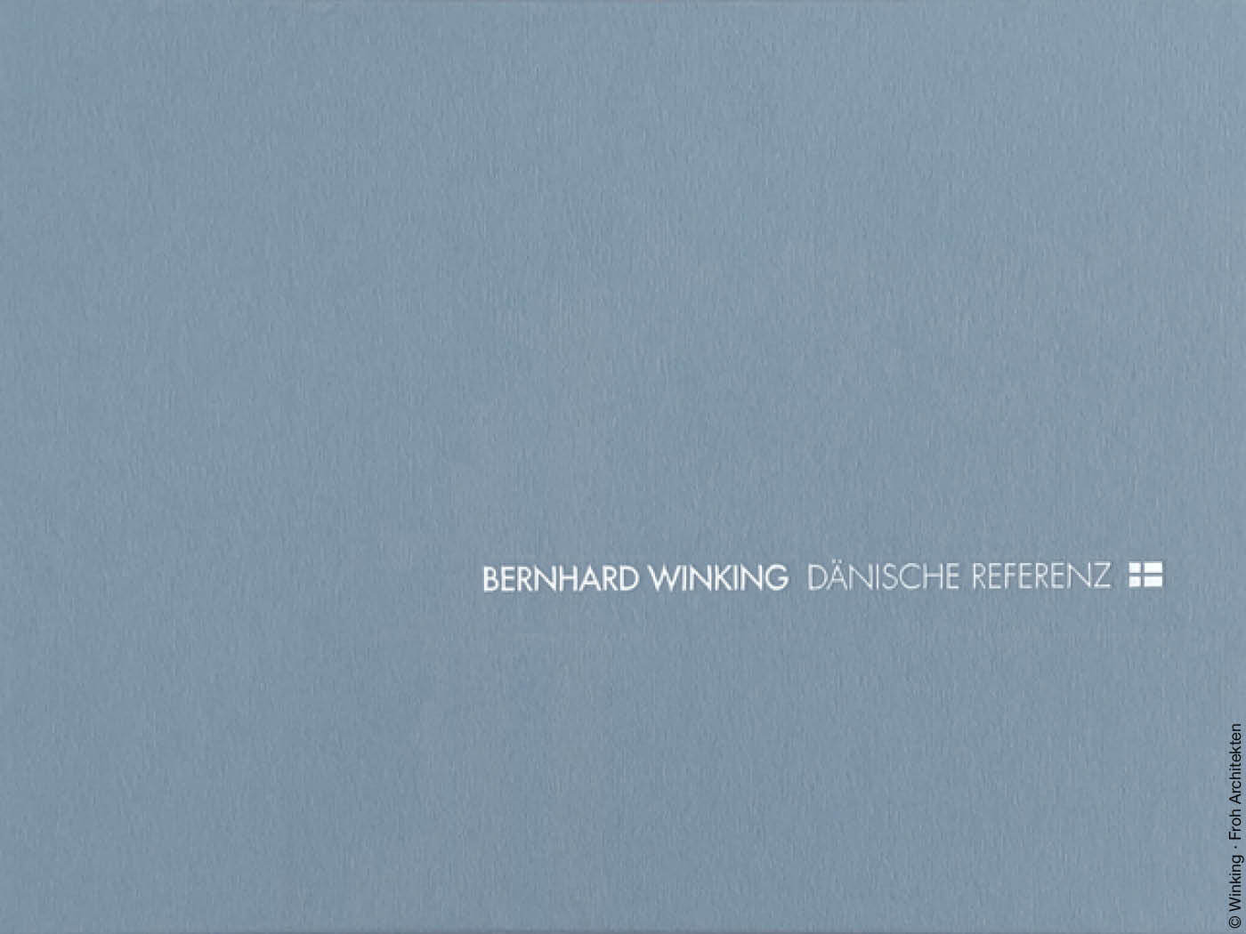 Buchcover: Bernhard Wiking, Dänische Referenz