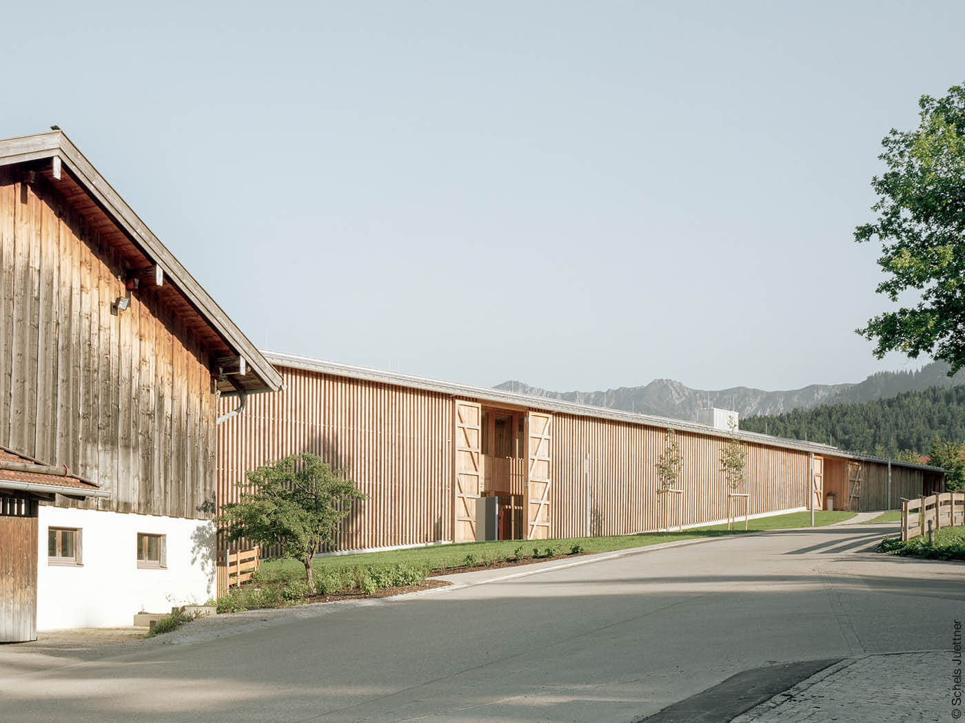 Eingangsgebäude Freilichtmuseum Glentleiten