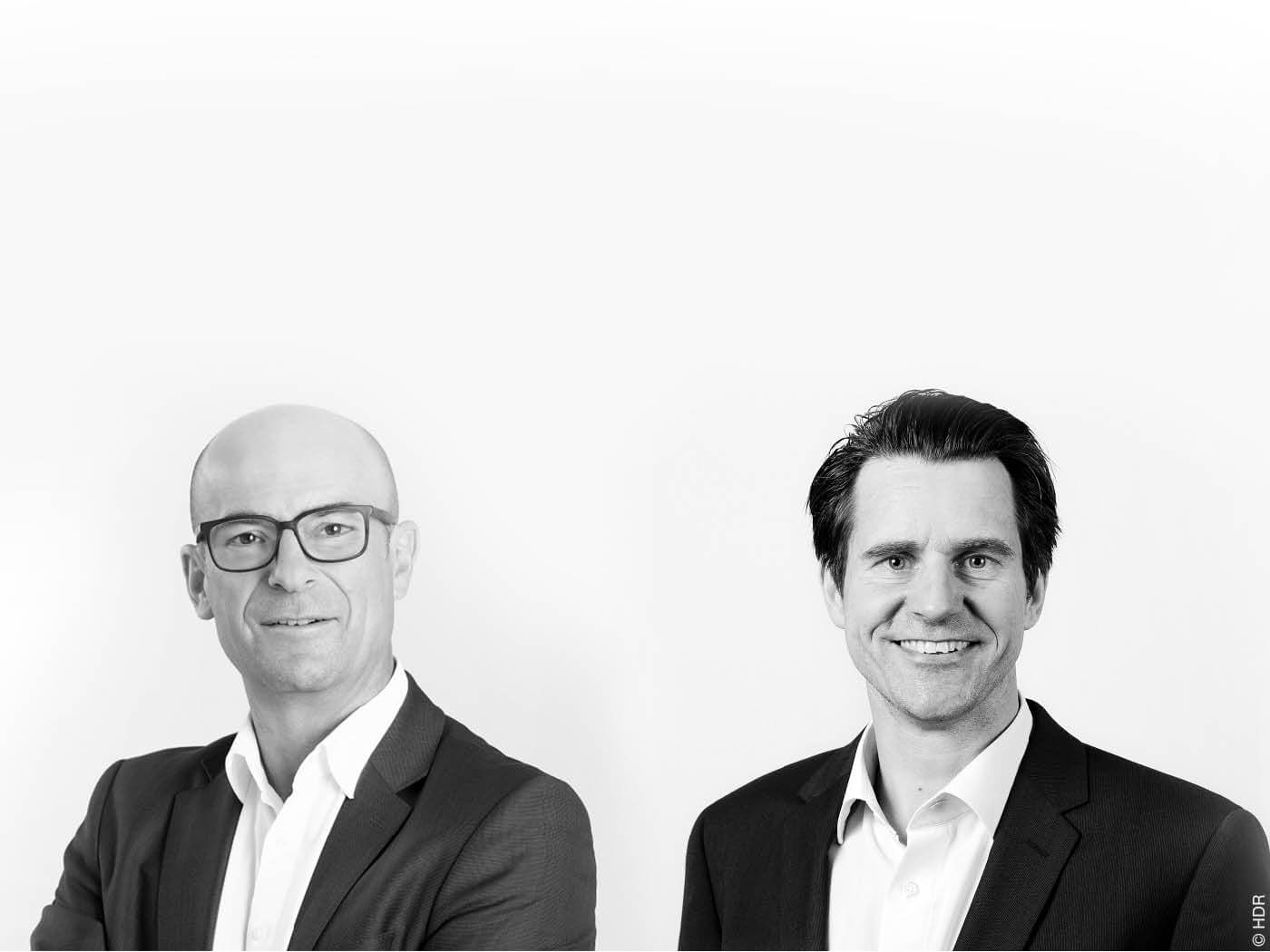 Norbert Schachtner und Johannes Kresimon