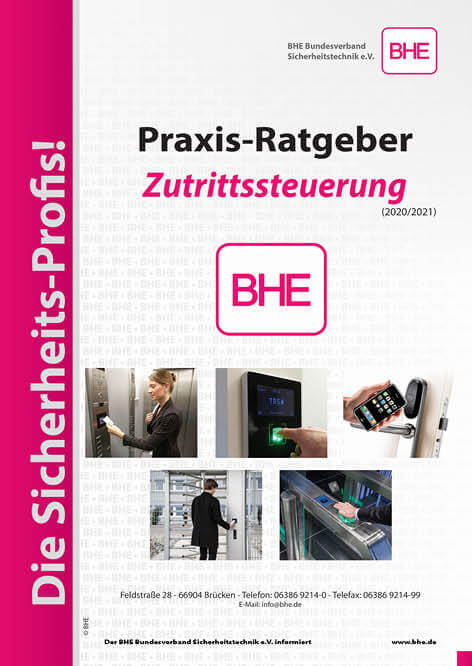 Cover Praxis-Ratgeber Zutrittssteuerung