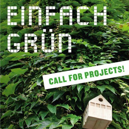 Plakat Einfach Grün - für gutes Klima in der Stadt