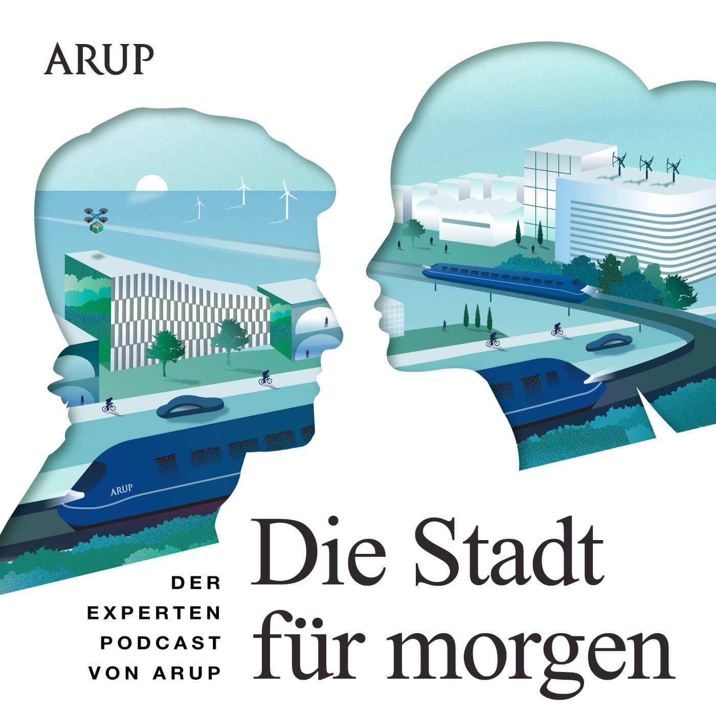 Titelbild Podcast Die Stadt von morgen