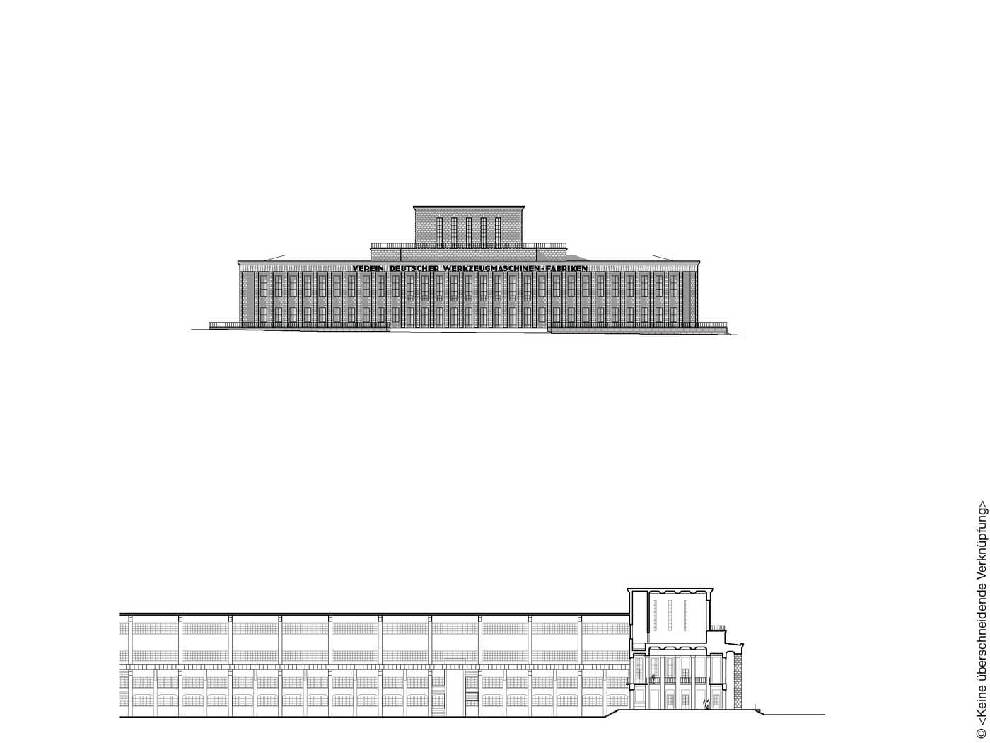 Grafik Messehalle 12 1925