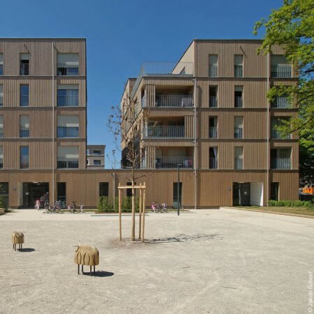 Holzbau Siedlung Prinz-Eugen-Kaserne München