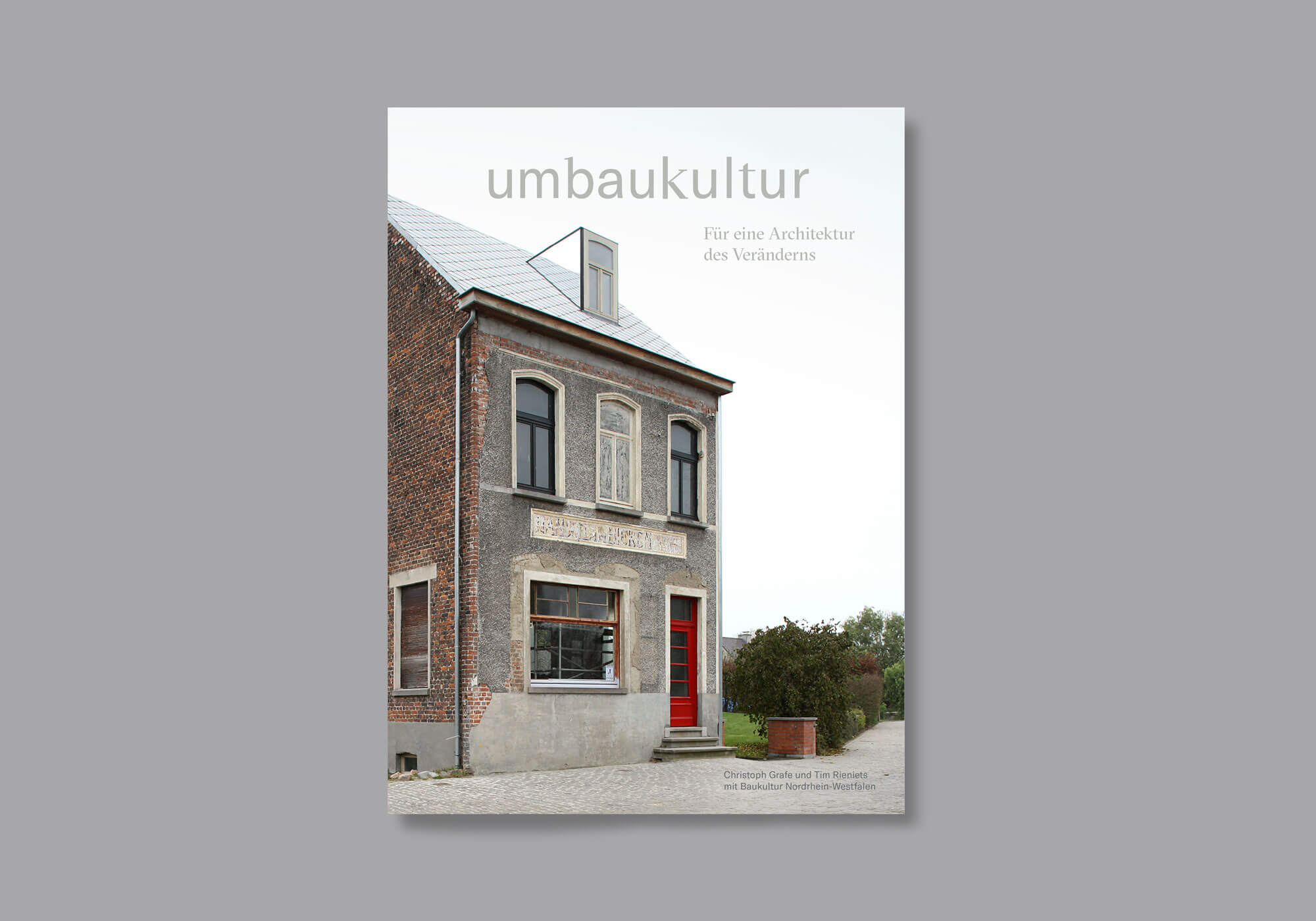 Buch Cover Umbaukultur von Christoph Grafe und Tim Rieniets
