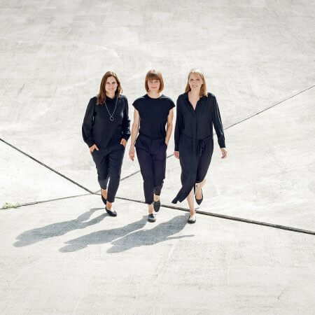 Drei selbstständige Architektinnen