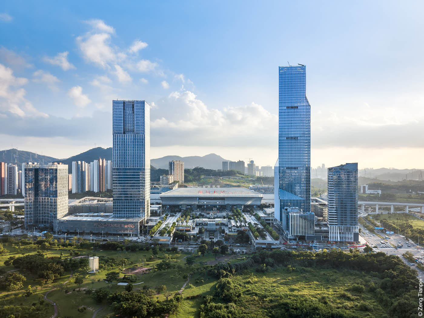 Huide Tower in Shenzhen