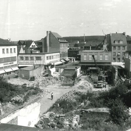 Historisches Foto Kaiserslautern Innenstadt