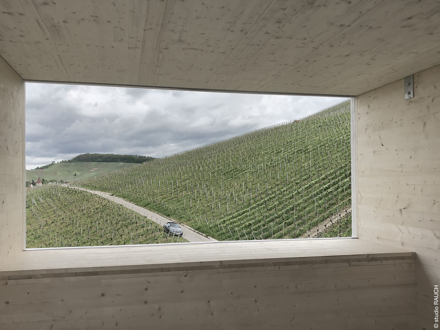 Blick vom Aussichtsturm, Studio Rauch