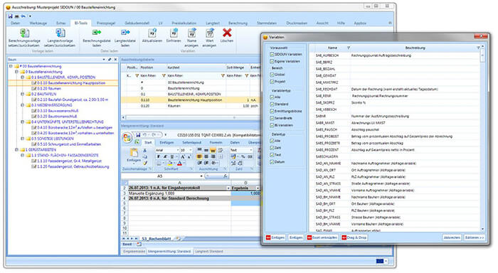 Bildschirmfenster von Globe 10.7.3 von Sidoun International