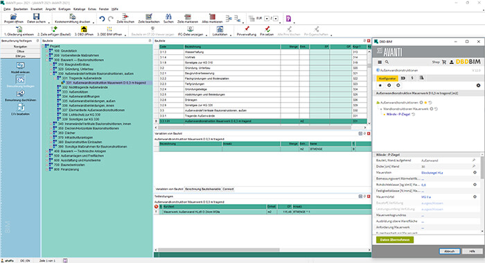 Screenshot von Avanti 2021 von Softtech