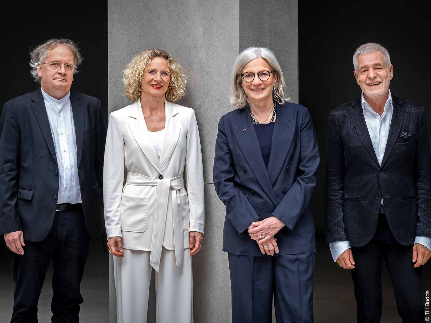 BAK-Präsidium mit Martin Müller, Evelin Lux, Andrea Gebhard und Ralf Niebergall 