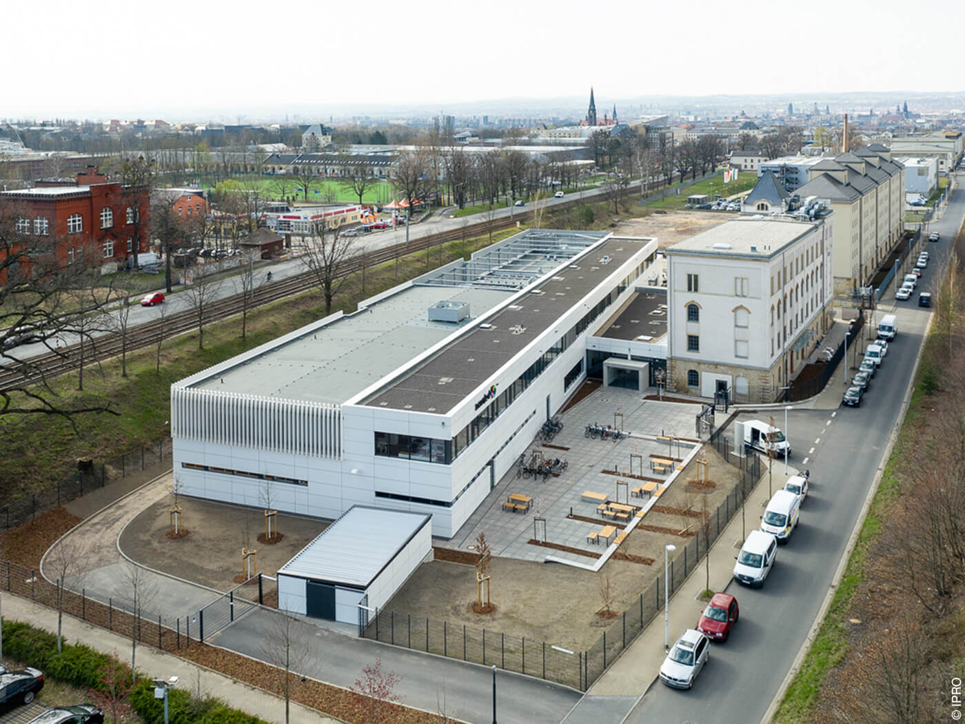 Gebäude des Forschungsstandorts in Dresden