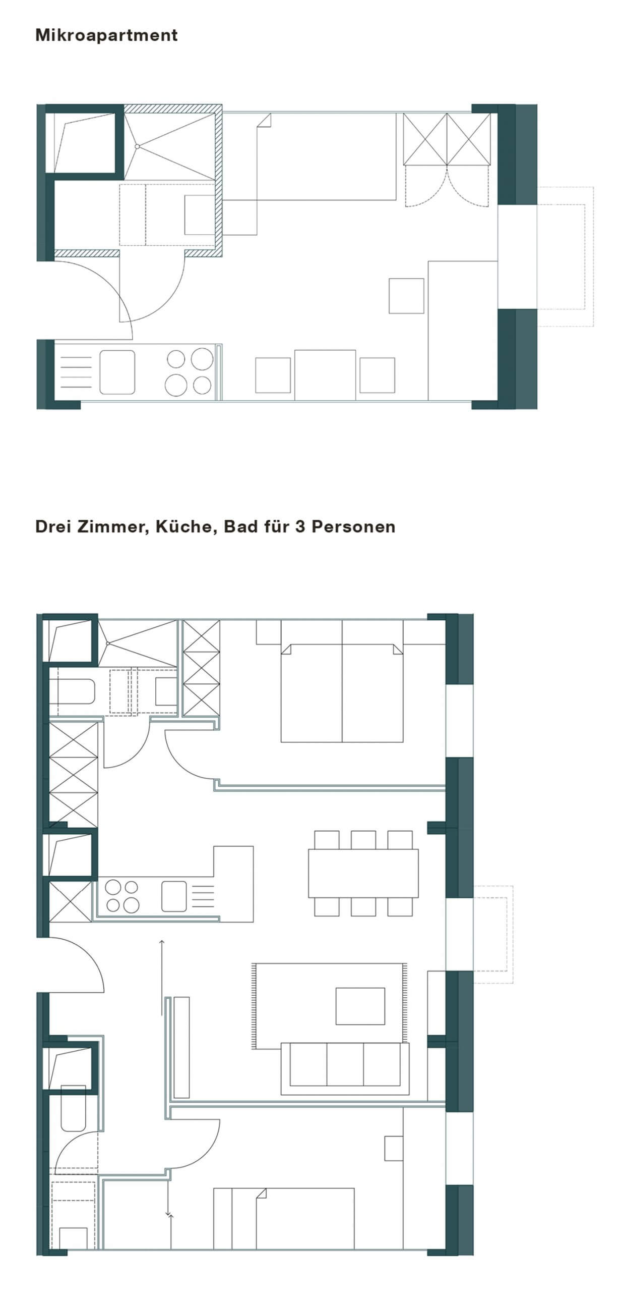 Typenkatalog zum Hotelumbau von Andreas Hild und Faraneh Farnoudi