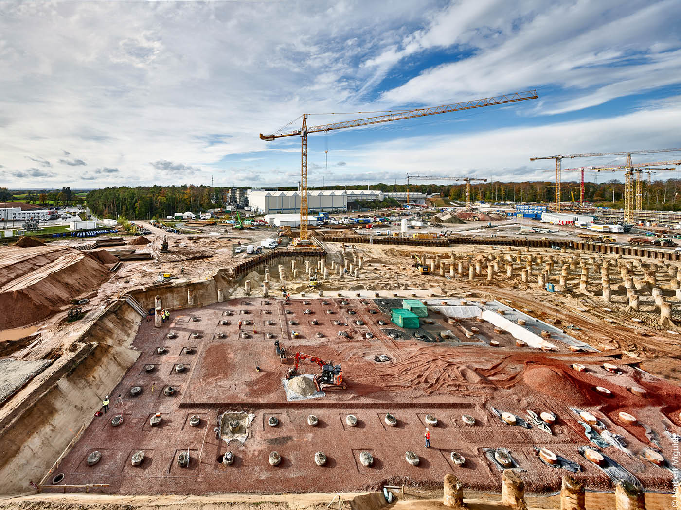 Baustelle Teilchenbeschleuniger FAIR