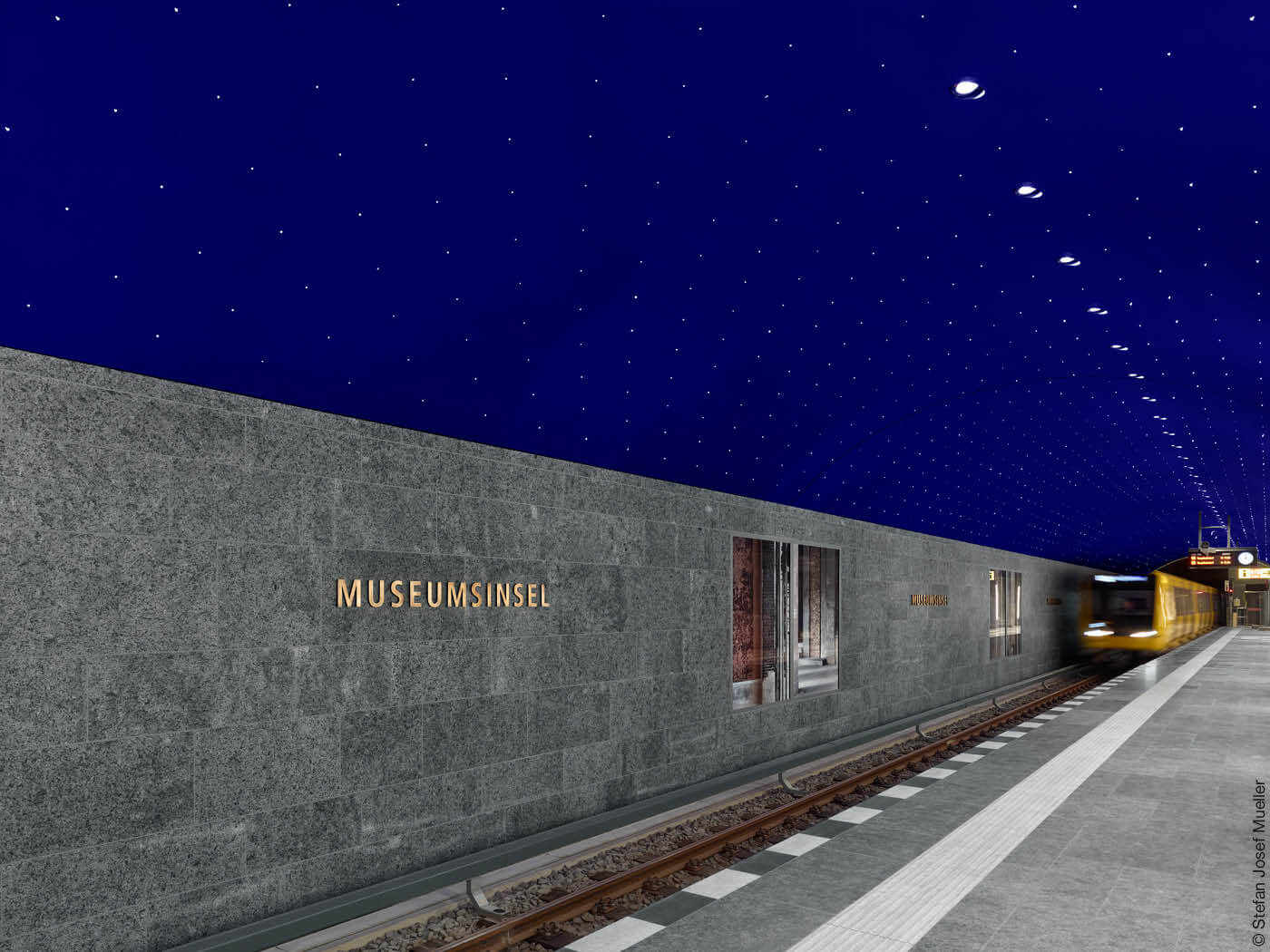 U-Bahnhof Museumsinsel Sternenhimmel