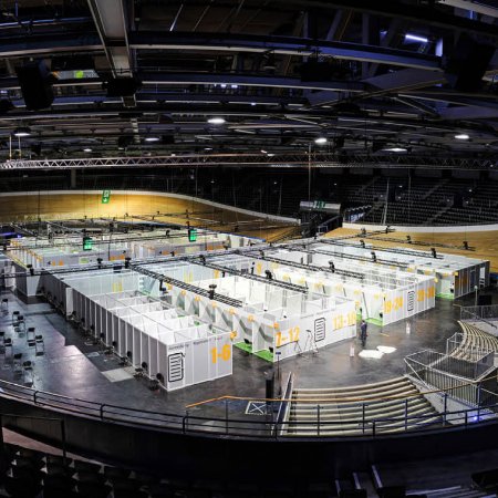 Impfzentrum im Velodrom