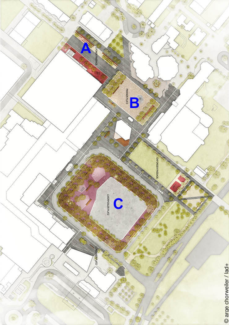 Lageplan Köln Chorweiler