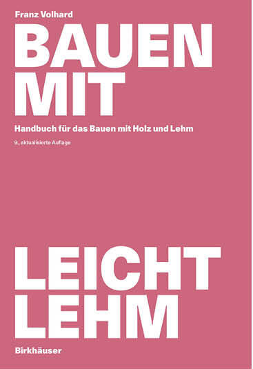 Cover Buch Bauen Mit Leicht Lehm