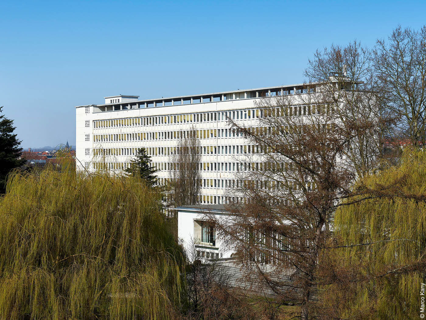 Pingusson-Bau in Saarbrücken