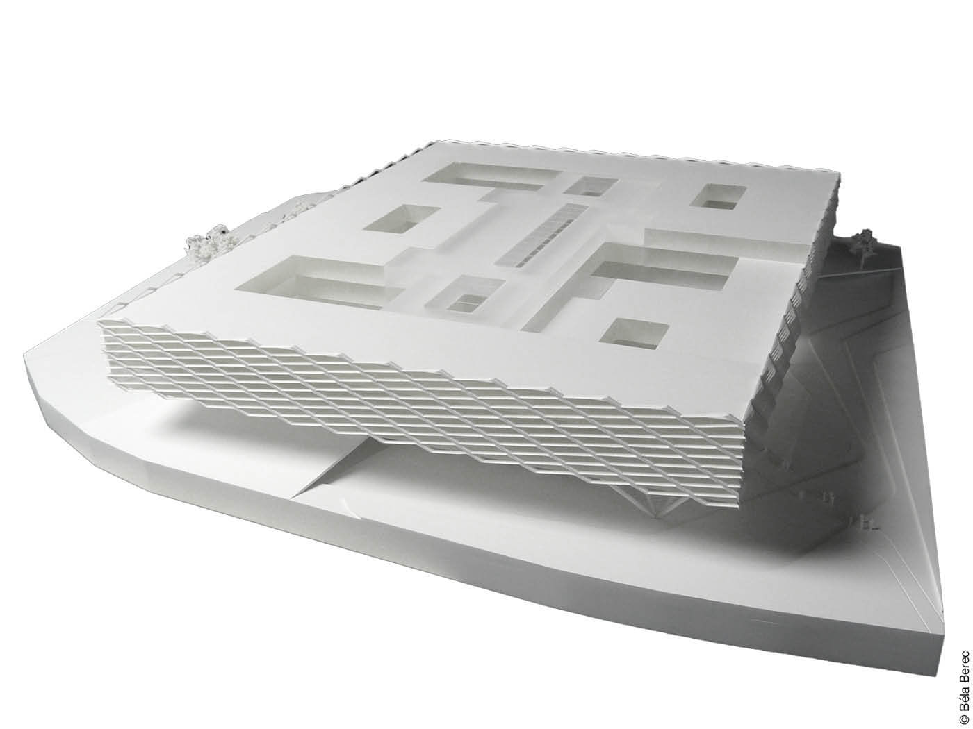 Architekturmodell adidas Arena