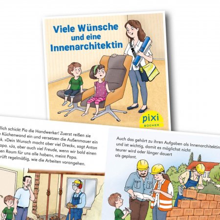 Pixi-Bücher Planungsberufe