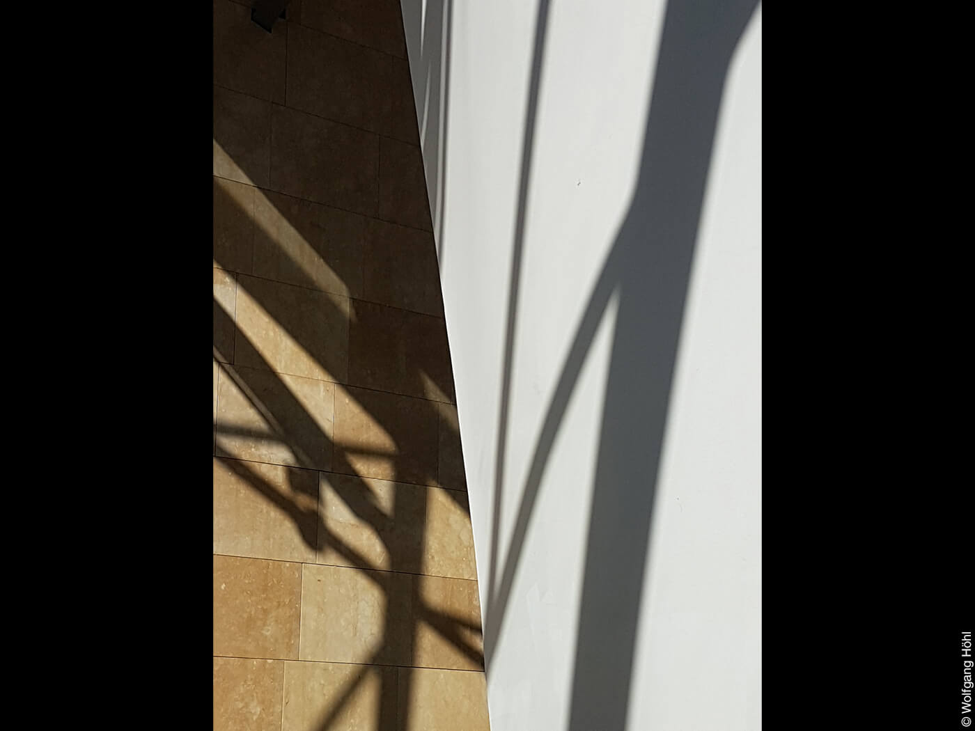 Schatten im Guggenheim Museum von Frank O. Gehry