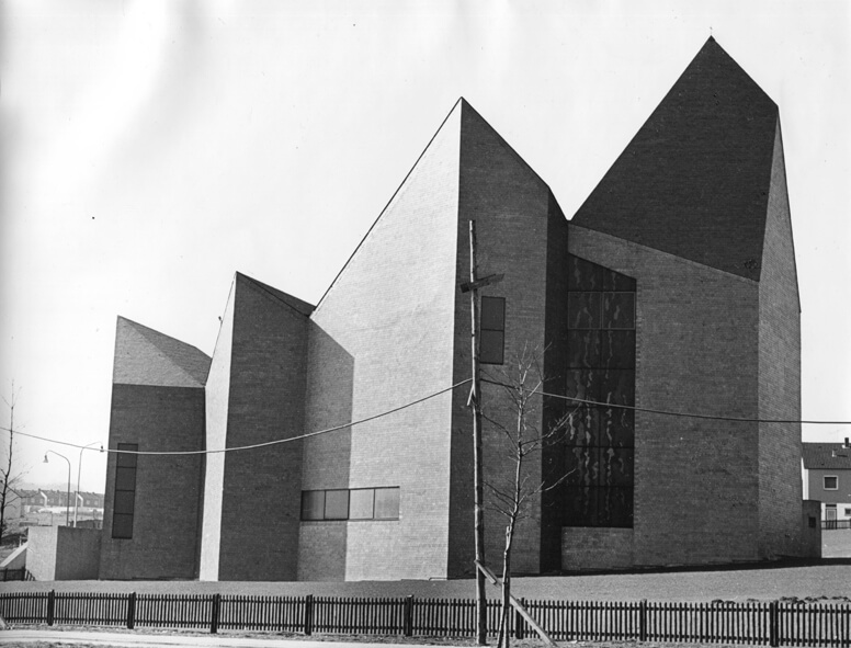 brutalistische Kirche