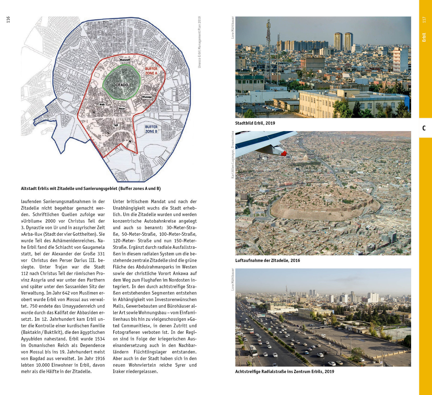 Buchseite aus Architekturführer irak Syrien
