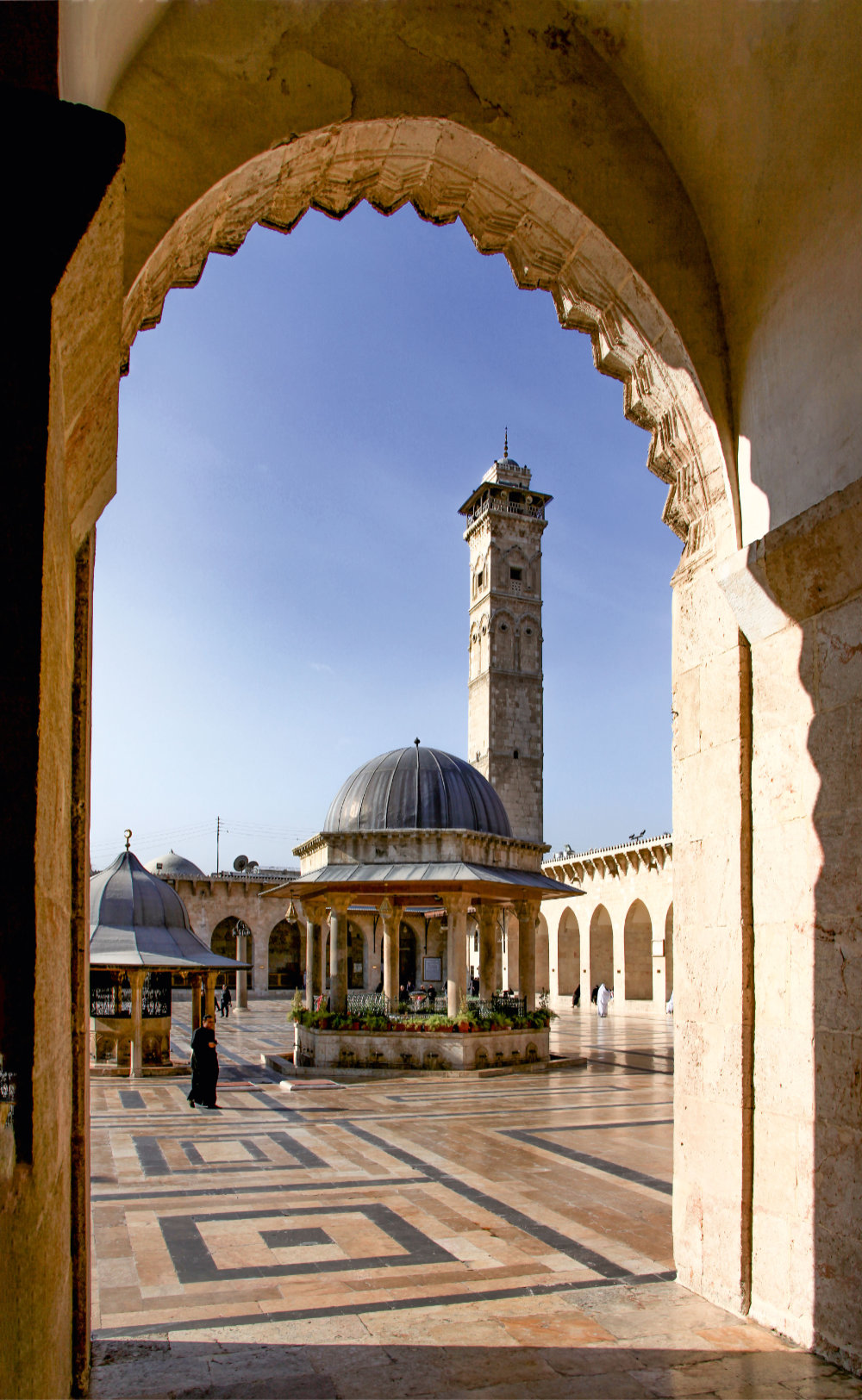 Innenhof einer Moschee