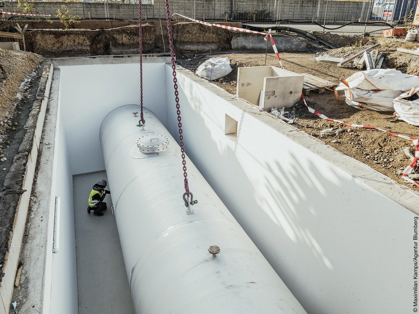 Wasserstoffspeicher wird unterirdisch verbaut