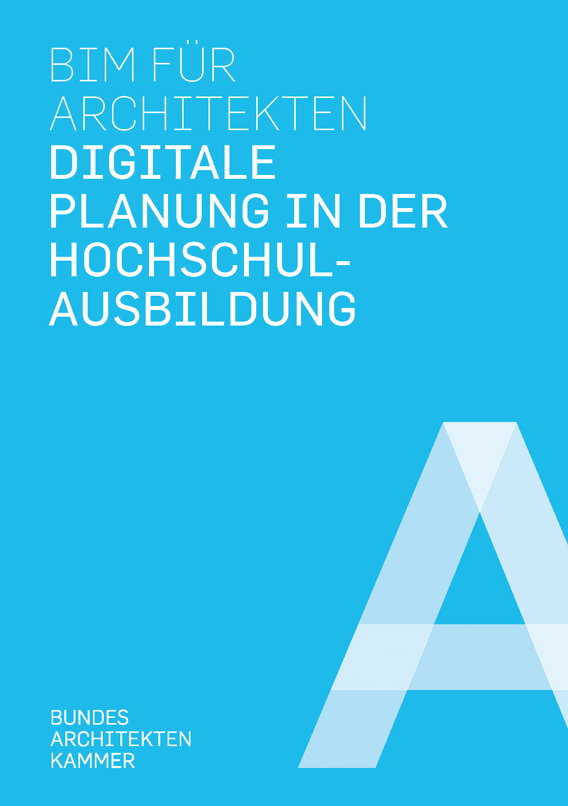 Cover BIM in der Hochschulausbildung