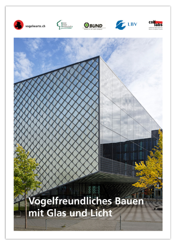 Cover des Ratgebers Vogelfreundliches Bauen