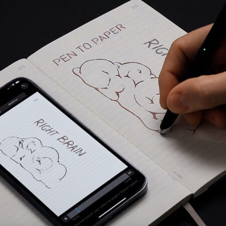 Moleskine Smart digitalisiert handschriftliche Notizen und Skizzen