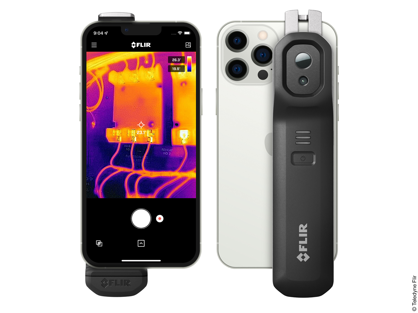 Wärmebildkamera-Aufsatz für das Smartphone FLIR One Edge Pro