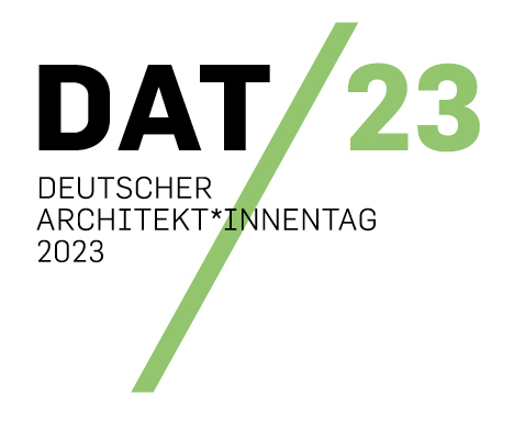 Logo zum Deutschen Architekt*innentag 2023
