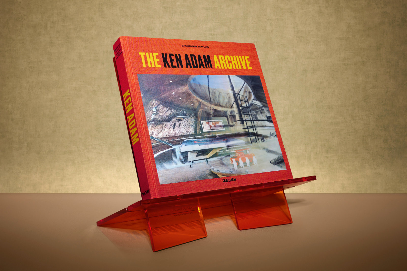Buch The Ken Adam Archive auf Buchständer