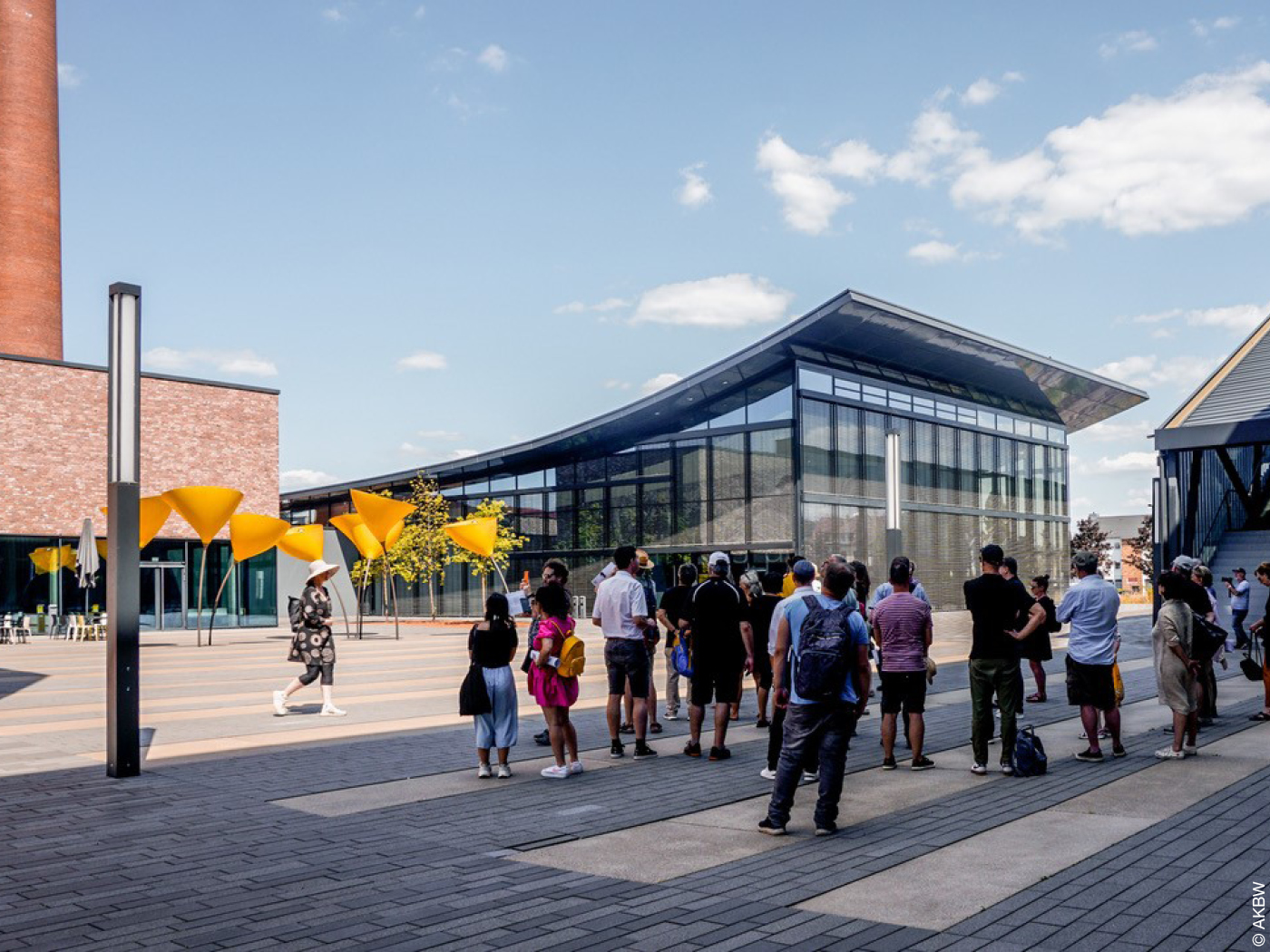 Besucher am Tag der Architektur in Baden-Württemberg