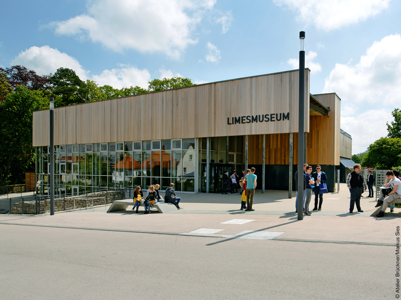 Außenfassade des Limesmuseum in Aalen