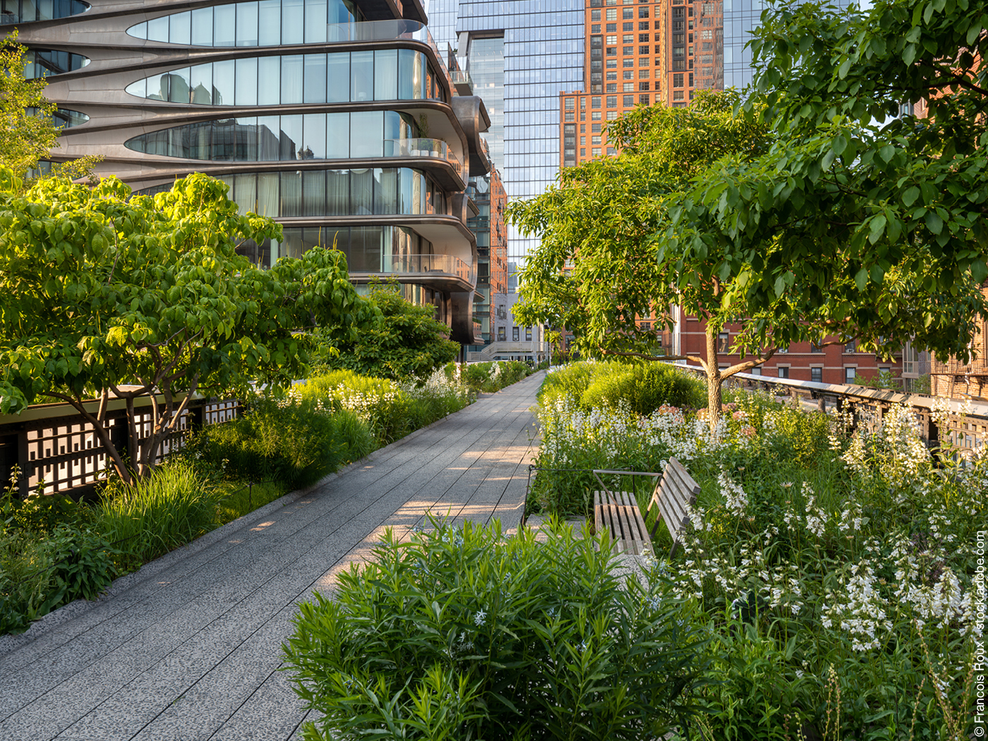 Der Park High Line in New York