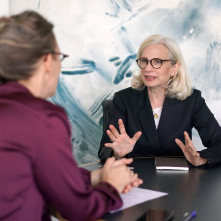 BAK-Präsidentin Andrea Gebhard