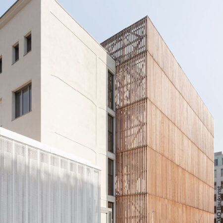 Ergänzung am Gebäude der Hochschule für Schauspiel