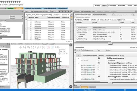 Neues BIM-Modul von NevarisBuild 2024.1