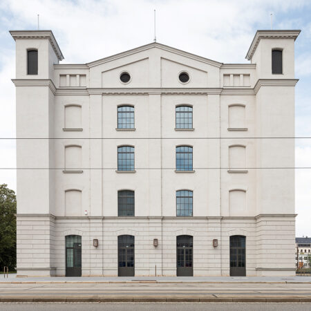 Umgebaute Alte Spinnerei in Chemnitz.