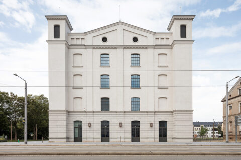 Umgebaute Alte Spinnerei in Chemnitz.